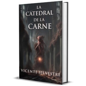 versión en Tapa dura de La catedral de la carne, libro recomendado de muertos vivientes, escrito por Vicente Silvestre, escritor español de fantasía, terror y ciencia ficción
